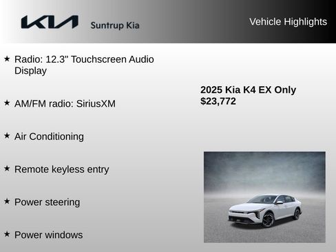 Used 2025 Kia K4 EX FWD image 8