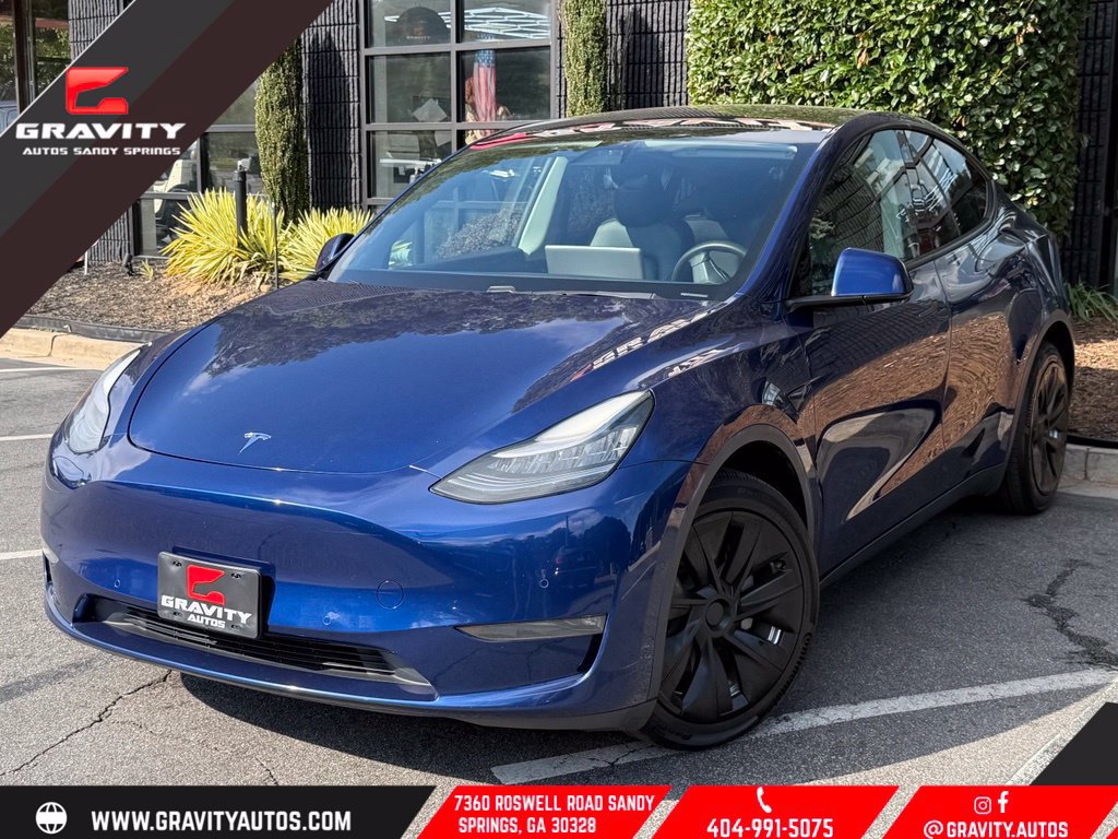 Used 2020 Tesla Model Y Long Range AWD/4WD image 1