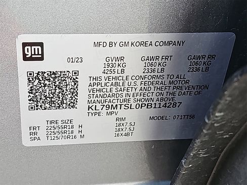 Certified 2023 Chevrolet TrailBlazer RS w/ Convenience Package image 40