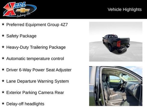 Certified 2022 Chevrolet Colorado Z71 w/ Safety Package AWD/4WD image 2