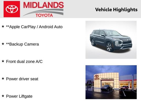 Used 2025 Mitsubishi Outlander SE FWD image 2