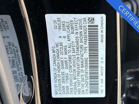 Certified 2026 Honda Civic Sport image 32