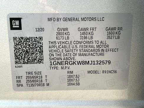 Used 2021 Chevrolet Traverse LT image 37