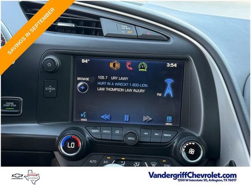 Used 2014 Chevrolet Corvette Stingray Coupe w/ 2LT Preferred Equipment Group RWD image 16
