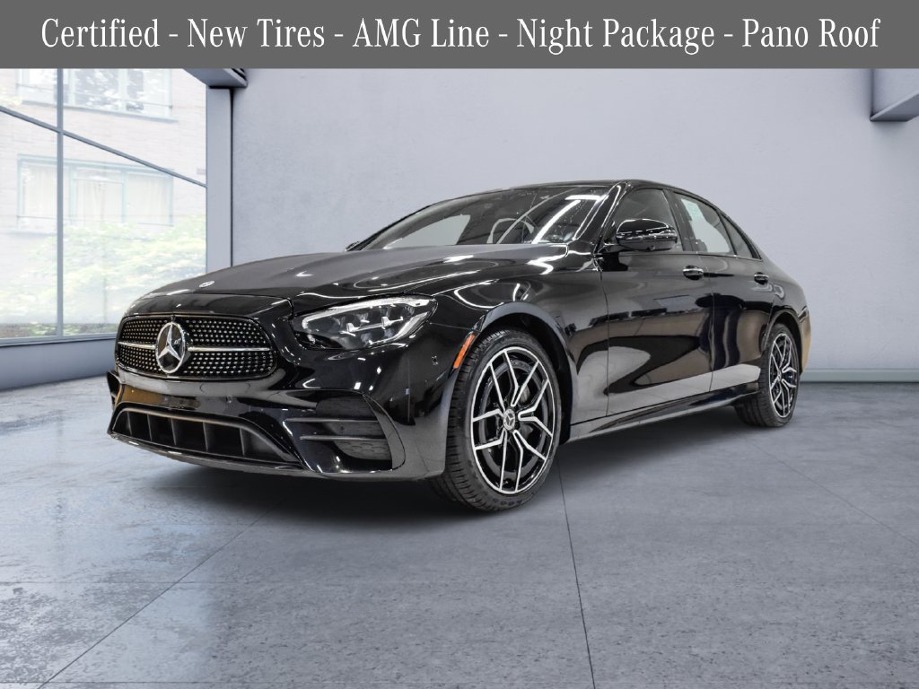 Certified 2023 Mercedes-Benz E 350 4MATIC Sedan image 1