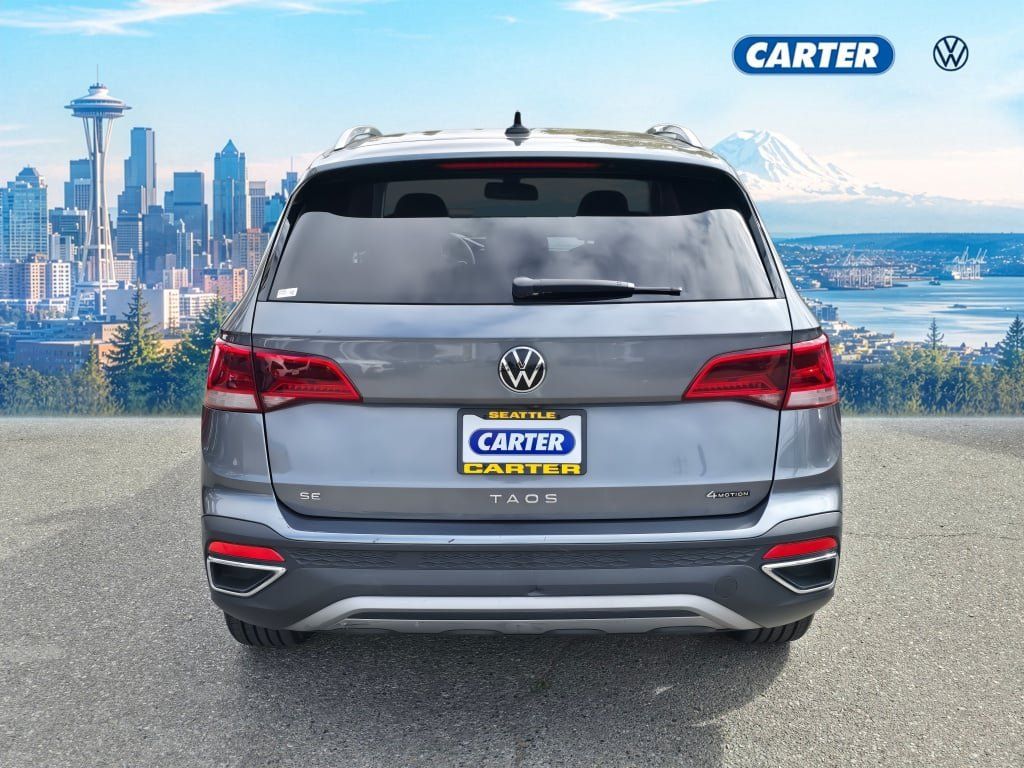 Used 2022 Volkswagen Taos SE w/ IQ.Drive SE Package AWD/4WD image 4