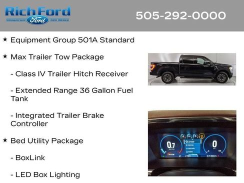 Certified 2023 Ford F150 Lariat w/ Max Trailer Tow Package AWD/4WD image 55