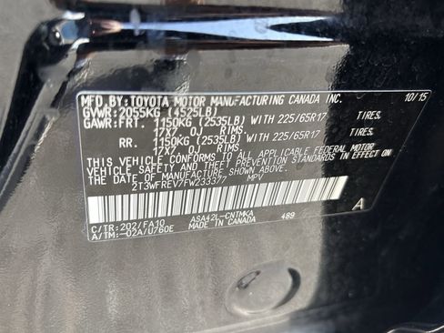 Used 2015 Toyota RAV4 XLE image 24