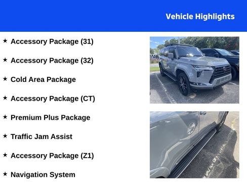 Used 2024 Lexus GX 550 w/ Accessory Package (31) AWD/4WD image 4