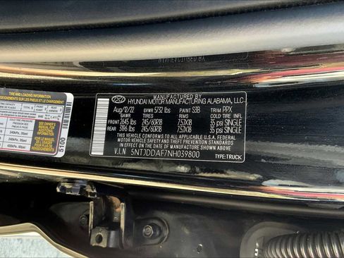 Certified 2022 Hyundai Santa Cruz SEL Premium image 34