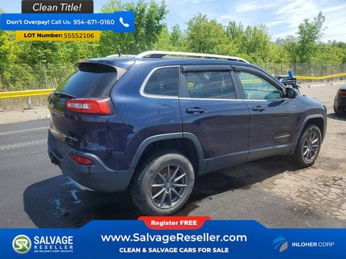Used 2015 Jeep Cherokee Limited w/ Luxury Group AWD/4WD image 4