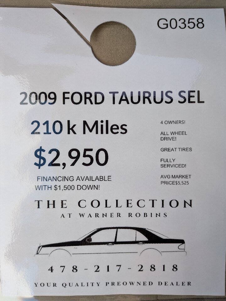 Used 2009 Ford Taurus SEL AWD/4WD image 2