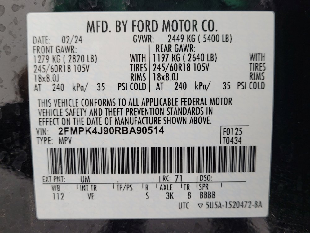 Used 2024 Ford Edge SEL AWD/4WD image 33