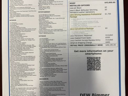 Used 2021 BMW X3 sDrive30i w/ Convenience Package image 18