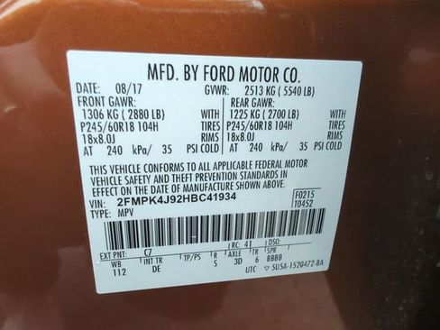 Used 2017 Ford Edge SEL image 34