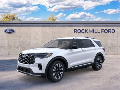 New 2026 Ford Explorer Platinum w/ LUX Leather Package AWD/4WD image 2