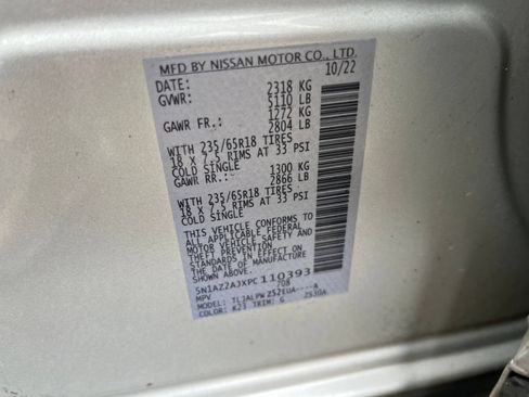 Used 2023 Nissan Murano S FWD image 29