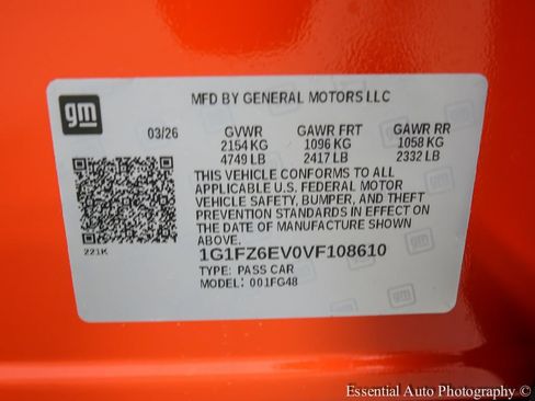 New 2027 Chevrolet Bolt RS w/ Technology Package FWD image 22