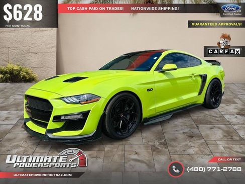 Used 2020 Ford Mustang GT Premium w/ Carbon Sport Interior Package RWD image 93