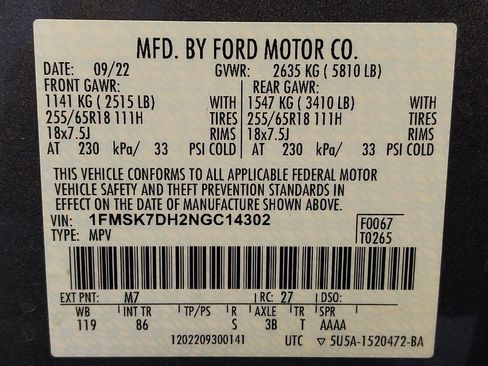 Used 2022 Ford Explorer XLT image 33