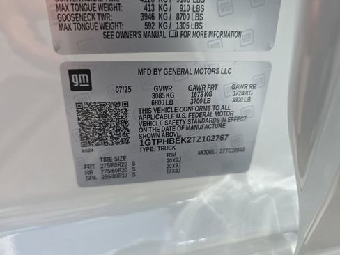 New 2026 GMC Sierra 1500 SLE w/ Preferred Package RWD image 31