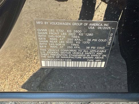 New 2026 Volkswagen Atlas SE image 27