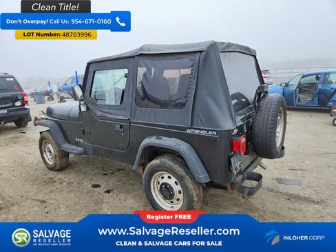 Used 1994 Jeep Wrangler S AWD/4WD image 3