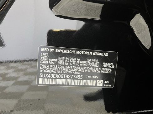 New 2026 BMW X6 M60i w/ Climate Comfort Package image 26