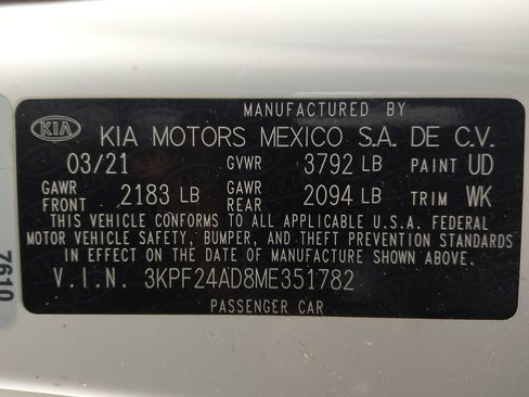 Used 2021 Kia Forte LXS FWD image 33