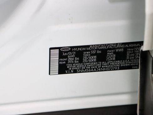Used 2022 Hyundai Santa Fe SEL w/ Convenience Package FWD image 32