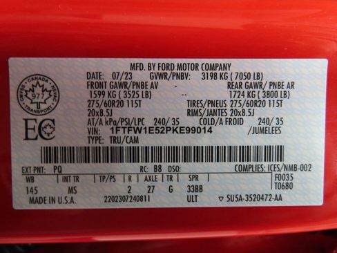 Used 2023 Ford F150 XLT w/ Equipment Group 301A Mid image 74