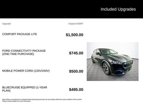 Certified 2025 Ford Mustang Mach-E Select w/ Comfort Package Lite AWD/4WD image 6