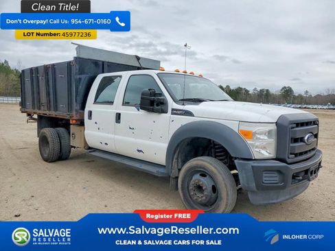 Used 2016 Ford F450 XL w/ Snow Plow Prep Package image 5