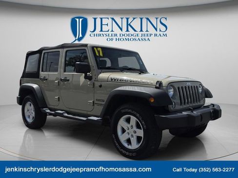 Used 2017 Jeep Wrangler Unlimited Sport w/ Quick Order Package 24S AWD/4WD image 1