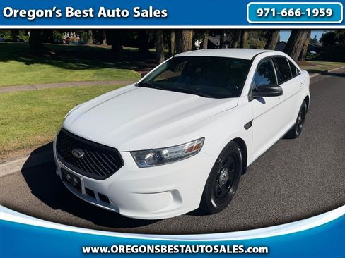 Used 2013 Ford Taurus Police Interceptor AWD w/ Police Interior Upgrade Pkg image 1
