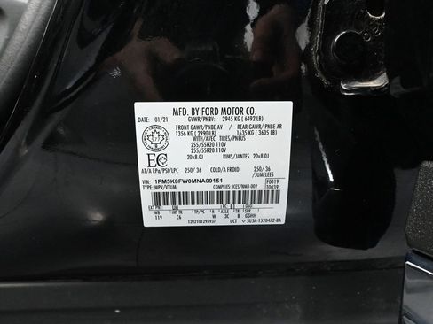 Used 2021 Ford Explorer Limited AWD/4WD image 58