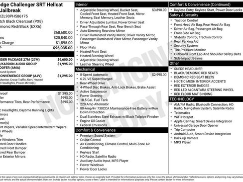 Used 2023 Dodge Challenger SRT Hellcat Redeye w/ Quick Order Package 27M image 6