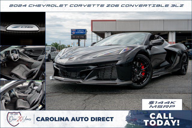 Used 2024 Chevrolet Corvette Z06 w/ Stealth Interior Trim Package RWD image 1