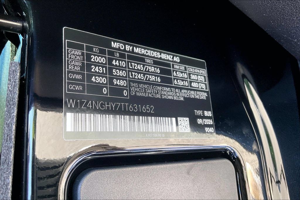 New 2026 Mercedes-Benz Sprinter 2500 image 12