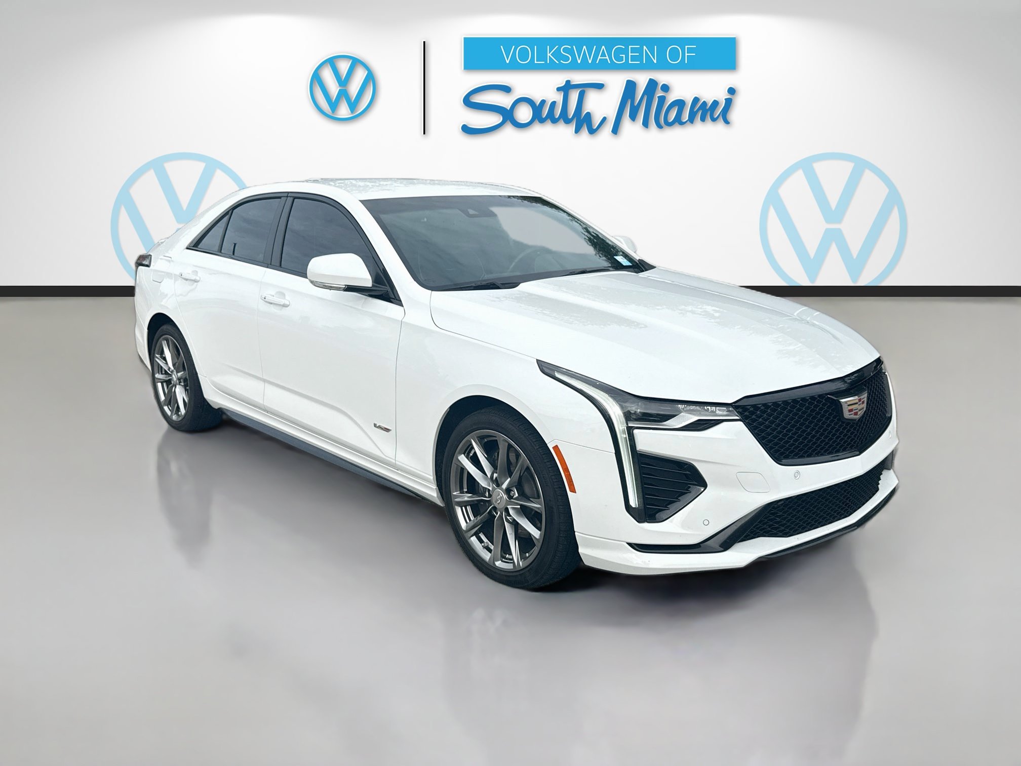 Used 2020 Cadillac CT4 V w/ Climate Package AWD/4WD image 1