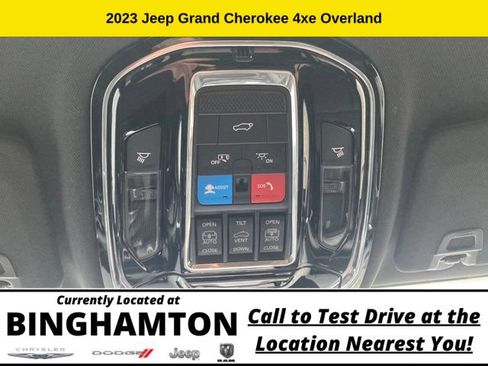 New 2023 Jeep Grand Cherokee Overland w/ Luxury Tech Group IV AWD/4WD image 16