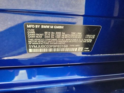 Used 2023 BMW X5 M w/ Competition Package AWD/4WD image 34