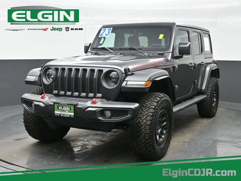 Used 2023 Jeep Wrangler Unlimited Rubicon w/ Xtreme 35 Tire Package image 1