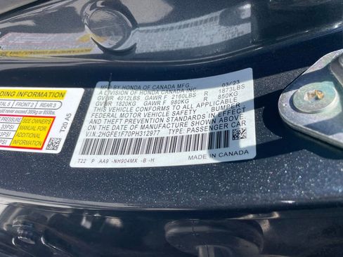 Used 2023 Honda Civic EX image 14