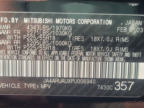 Used 2023 Mitsubishi Outlander Sport LE AWD/4WD image 39