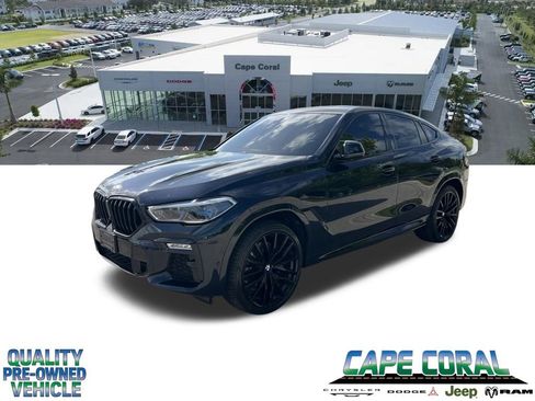 Used 2020 BMW X6 M50i w/ Executive Package AWD/4WD image 1