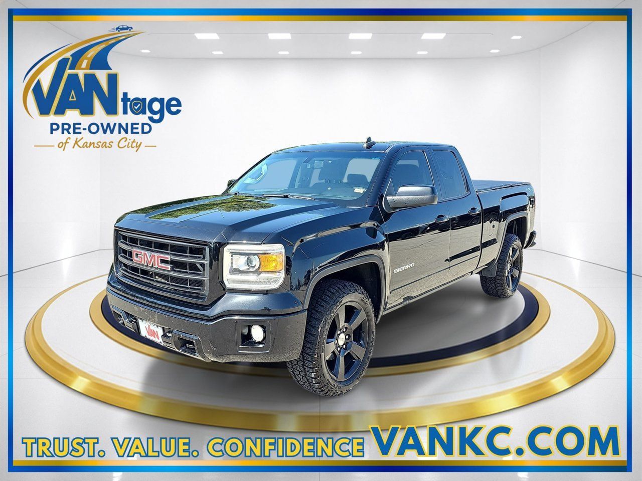 Used 2015 GMC Sierra 1500 4x4 Double Cab image 1