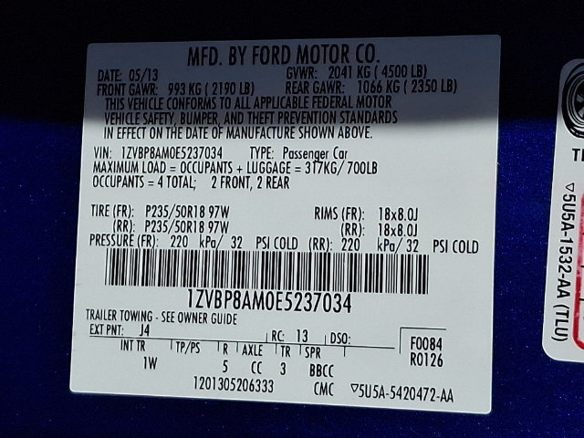 Used 2014 Ford Mustang Coupe w/ FP6 Appearance Package RWD image 26