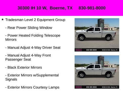 Used 2024 RAM 2500 Tradesman w/ Chrome Appearance Group AWD/4WD image 17