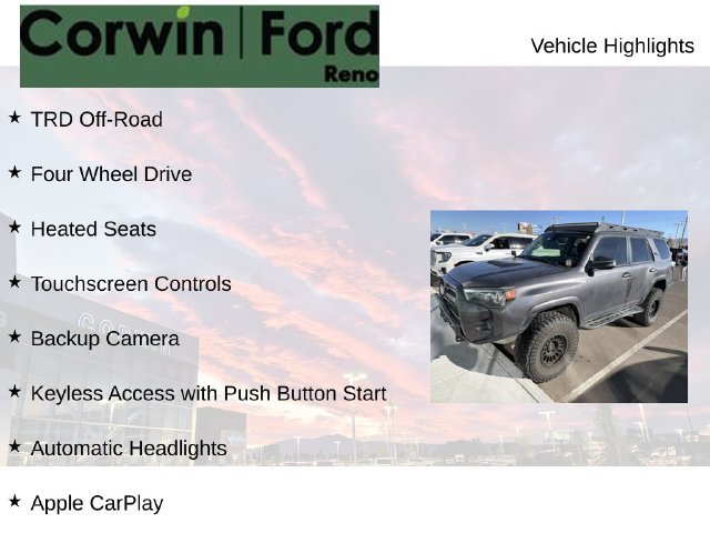 Used 2021 Toyota 4Runner TRD Off-Road Premium AWD/4WD image 8